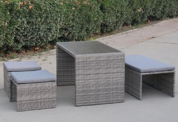 Диван-Трансформер AFINA плетеный из иск. ротанга S330G-W78 Grey купить в Шуе Диван-Трансформер AFINA плетеный из иск. ротанга S330G-W78 Grey купить в Шуе