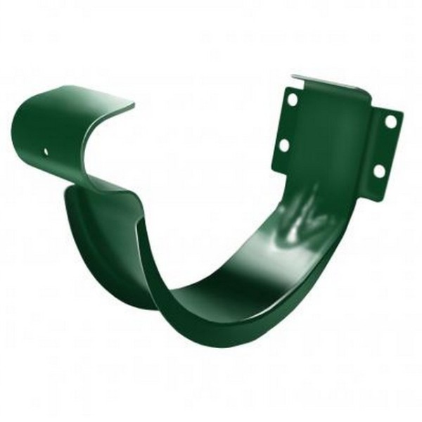 Водосток Grand Line 125x90 – Держатель желоба RAL 6005 купить в Шуе Водосток Grand Line 125x90 – Держатель желоба RAL 6005 купить в Шуе