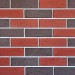 Фасадная плитка Кирисс Фасад Клинкерный кирпич 2х цветный №1 купить в Шуе
