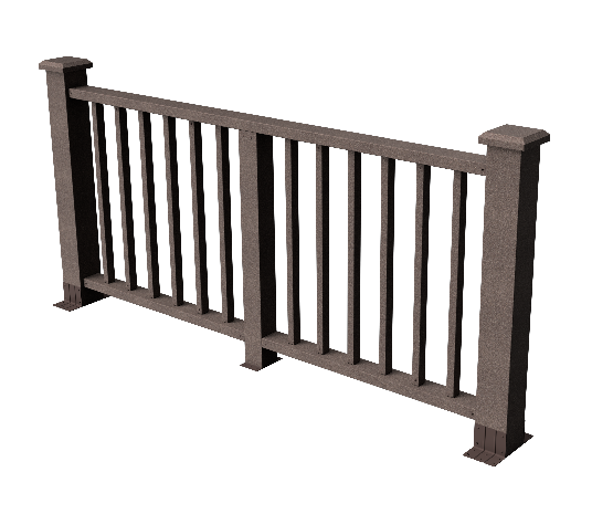 Ограждения декоративное ДПК GRINDERDECO Альма венге купить в Шуе