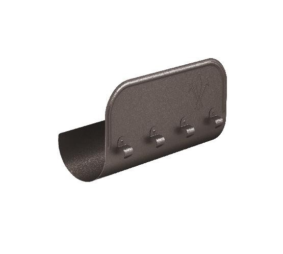 Водосток Aquasistem, Система 150/100 - Ограничитель перелива прямой RR 32 Тёмно-коричневый matt купить в Шуе Водосток Aquasistem, Система 150/100 - Ограничитель перелива прямой RR 32 Тёмно-коричневый matt купить в Шуе