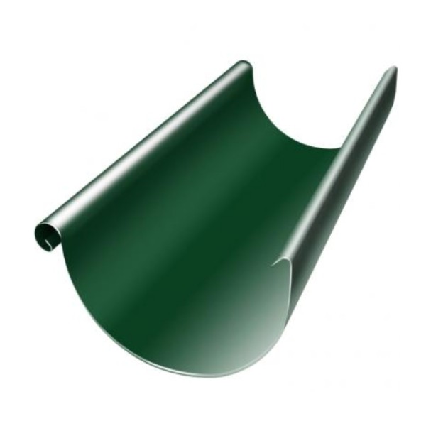Водосток Grand Line 125x90 – Желоб 3м RAL 6005 купить в Шуе