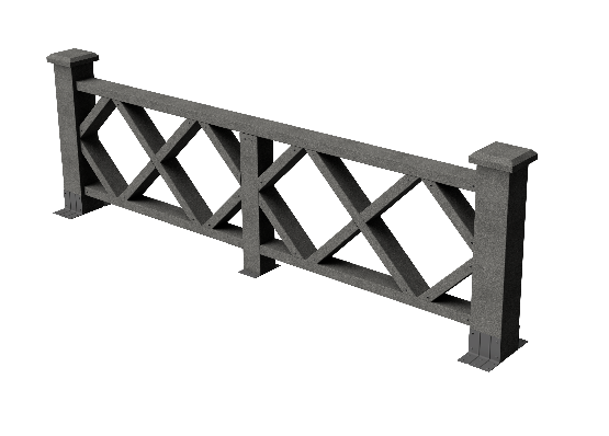 Ограждения декоративное ДПК GRINDERDECO Миллениум серый базальт купить в Шуе Ограждения декоративное ДПК GRINDERDECO Миллениум серый базальт купить в Шуе