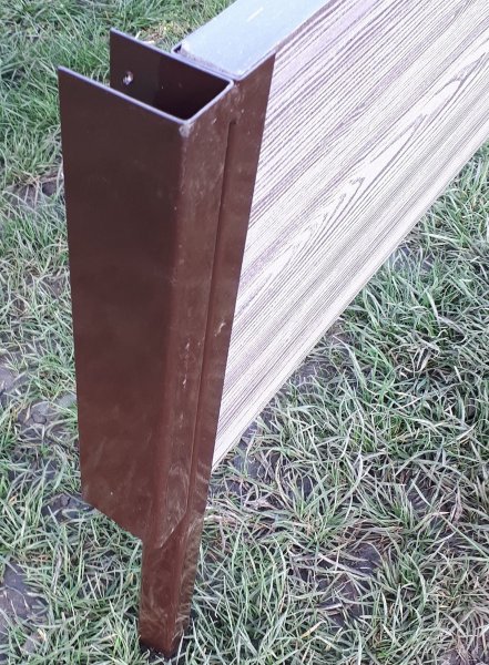 Угловой элемент металл, 90° для доски 300х30 мм Holzhof купить в Шуе Угловой элемент металл, 90° для доски 300х30 мм Holzhof купить в Шуе