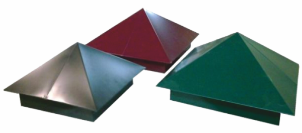 Крышка-колпак четырехскатная к ПИКС-панели купить в Шуе Крышка-колпак четырехскатная к ПИКС-панели купить в Шуе