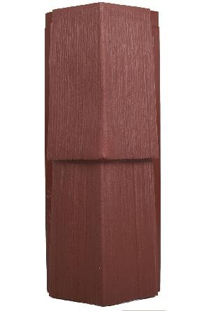 Угол T-Сайдинг-Щепа пихта ЭКО-1 Браун купить в Шуе