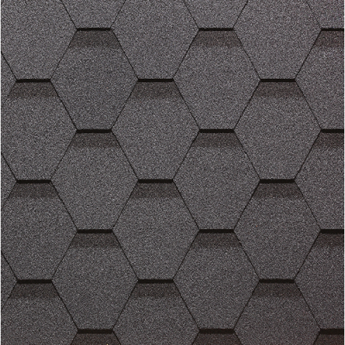 Гибкая черепица PIE EUROPA Docke, коллекция Карат Серый купить в Шуе