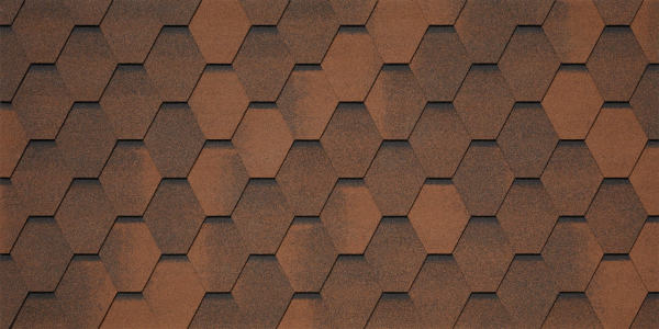 Гибкая черепица Tegola UNICA VENETO MARRONE 423 купить в Шуе
