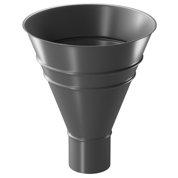 Воронка водосборная Döcke STAL PREMIUM, Графит купить в Шуе Воронка водосборная Döcke STAL PREMIUM, Графит купить в Шуе