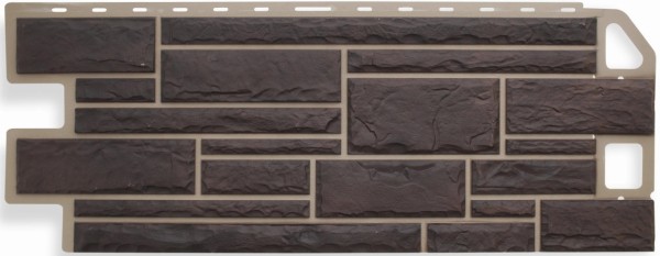 Цокольный сайдинг альта-профиль - коллекция "камень", жжёный купить в Шуе Цокольный сайдинг альта-профиль - коллекция "камень", жжёный купить в Шуе