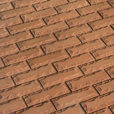 Фасадная плитка Кирисс Фасад Колотый кирпич