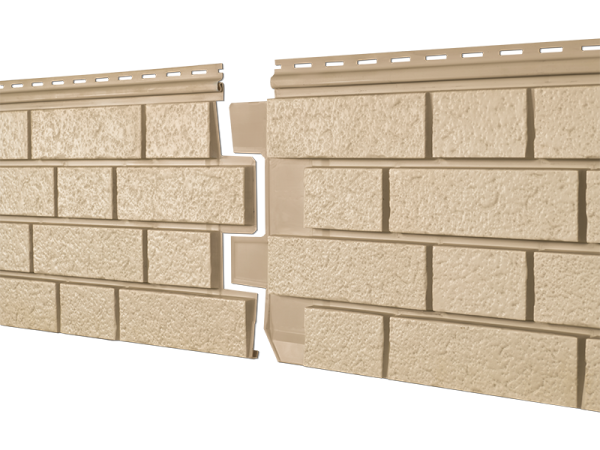 Фасадная панель Ю-пласт Стоун Хаус S-Lock Клинкер песочный купить в Шуе Фасадная панель Ю-пласт Стоун Хаус S-Lock Клинкер песочный купить в Шуе