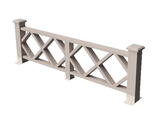 Ограждения декоративное ДПК GRINDERDECO Миллениум выбеленый дуб купить в Шуе Ограждения декоративное ДПК GRINDERDECO Миллениум выбеленый дуб купить в Шуе