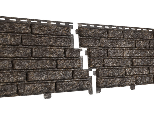 Фасадная панель Ю-пласт Стоун Хаус Кварцит Коричневый купить в Шуе Фасадная панель Ю-пласт Стоун Хаус Кварцит Коричневый купить в Шуе