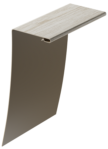 Универсальный околооконный профиль 89/254 мм, Орех купить в Шуе Универсальный околооконный профиль 89/254 мм, Орех купить в Шуе