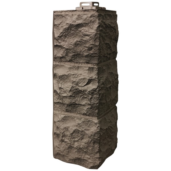 Угол Фасайдинг Серия «Доломит» Дымчатый купить в Шуе Угол Фасайдинг Серия «Доломит» Дымчатый купить в Шуе