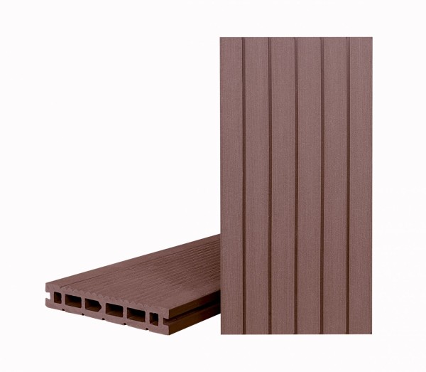 Террасная доска Классик Орех Милано (пустотелая с пазом) купить в Шуе