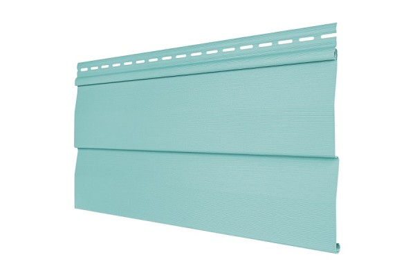 Виниловый сайдинг Tecos - корабельный брус, бирюза  купить в Шуе