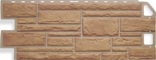 Цокольный сайдинг альта-профиль - коллекция "камень", бежевый купить в Шуе Цокольный сайдинг альта-профиль - коллекция "камень", бежевый купить в Шуе