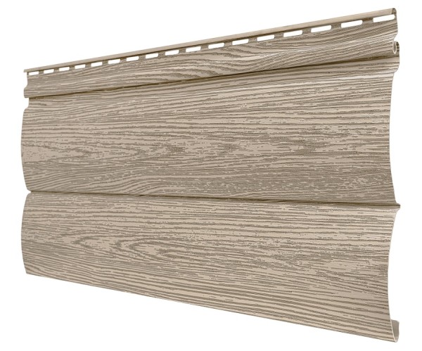 Виниловый сайдинг tecos, серия lux - оцилиндрованный брус двойной, - сибирский кедр купить в Шуе Виниловый сайдинг tecos, серия lux - оцилиндрованный брус двойной, - сибирский кедр купить в Шуе