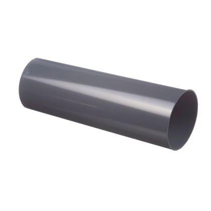 Труба водосточная 1 м. Docke Lux ПВХ - Графит купить в Шуе Труба водосточная 1 м. Docke Lux ПВХ - Графит купить в Шуе