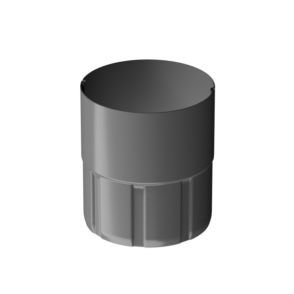 Муфта соединительная для водостока Döcke STAL PREMIUM, Графит купить в Шуе Муфта соединительная для водостока Döcke STAL PREMIUM, Графит купить в Шуе