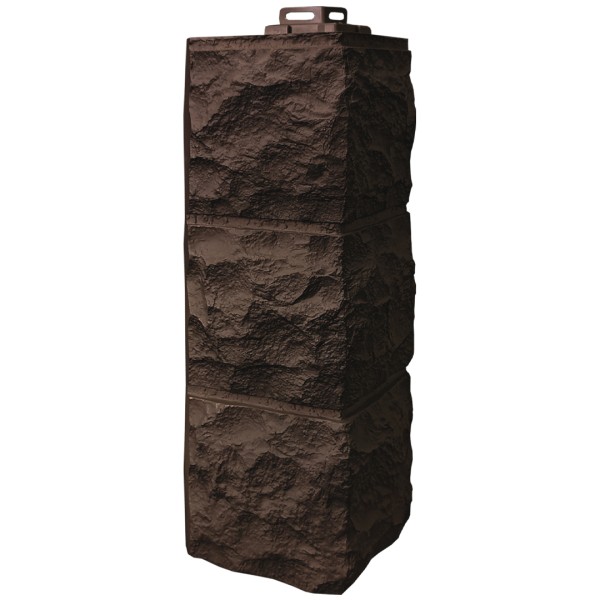 Угол Фасайдинг Серия «Доломит» Тёмно Коричневый купить в Шуе Угол Фасайдинг Серия «Доломит» Тёмно Коричневый купить в Шуе