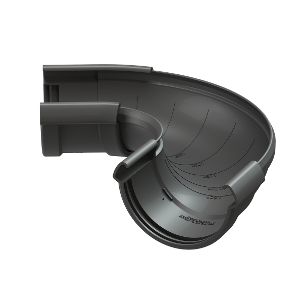 Угол регулируемый Docke Lux ПВХ - Графит купить в Шуе Угол регулируемый Docke Lux ПВХ - Графит купить в Шуе