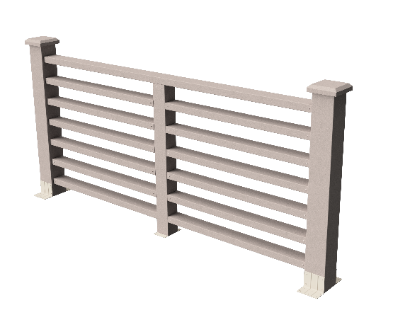 Ограждения декоративное ДПК GRINDERDECO Марсело выбеленый дуб купить в Шуе Ограждения декоративное ДПК GRINDERDECO Марсело выбеленый дуб купить в Шуе