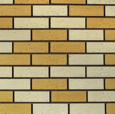 Фасадная плитка Кирисс Фасад Клинкерный кирпич 3х цветный №36