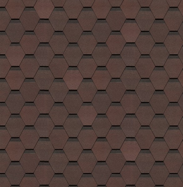 Гибкая черепица Docke, коллекция Шеффилд – Зрелый каштан купить в Шуе