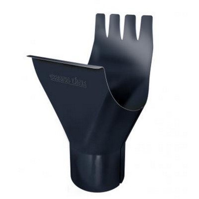 Водосток Grand Line 150x100 – Воронка желоба RAL 7024