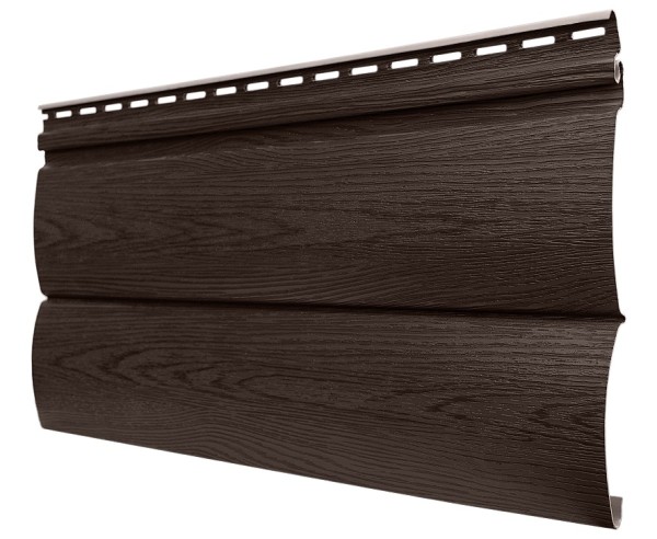 Виниловый сайдинг tecos, серия lux - оцилиндрованный брус двойной, - бразильская вишня купить в Шуе Виниловый сайдинг tecos, серия lux - оцилиндрованный брус двойной, - бразильская вишня купить в Шуе