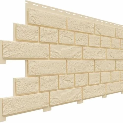 Фасадная панель Доломит Кирпич Славянка Шампань купить в Шуе