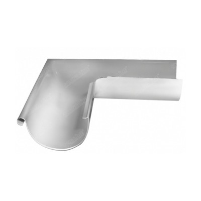 Водосток Grand Line 150x100 – Угол наружный 90° RAL 9003