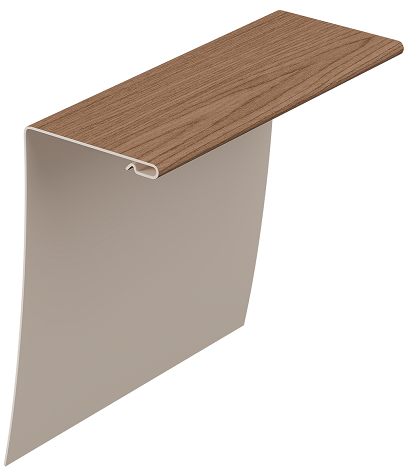 Универсальный околооконный профиль 89/254 мм, алтайский купить в Шуе Универсальный околооконный профиль 89/254 мм, алтайский купить в Шуе