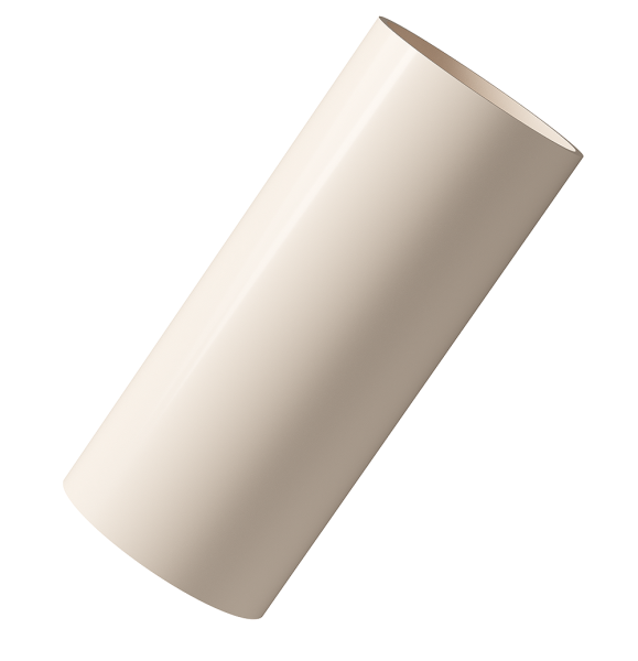 Труба 1 м. Docke Lux ПВХ Латте купить в Шуе Труба 1 м. Docke Lux ПВХ Латте купить в Шуе