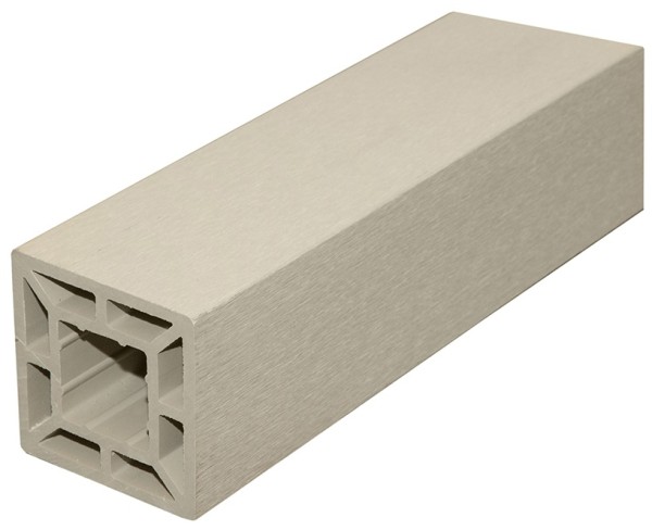 Столб промежуточный CM Railing Белое дерево купить в Шуе