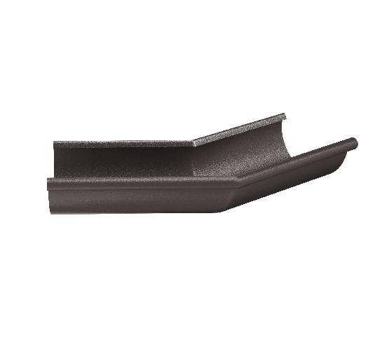 Водосток Aquasistem, Система 150/100 - Угол желоба, наружный 135° RR 32 Тёмно-коричневый matt купить в Шуе