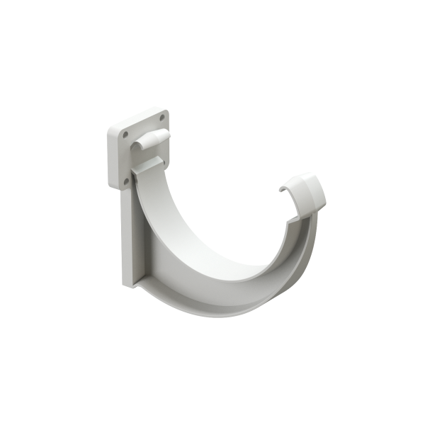 Кронштейн желоба Docke Lux ПВХ Пломбир купить в Шуе