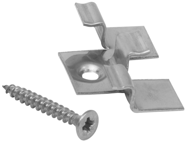 Клипса с саморезом,Grinder бесшовный монтаж 2 mm купить в Шуе