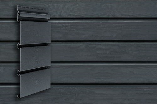 Сайдинг Архитектурный Планкен Grand Line Графит купить в Шуе Сайдинг Архитектурный Планкен Grand Line Графит купить в Шуе