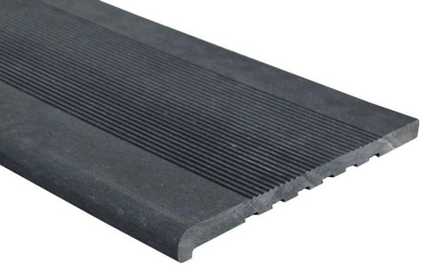 Ступень ДПК Outdoor Havana/Вельвет полнотелая черная купить в Шуе Ступень ДПК Outdoor Havana/Вельвет полнотелая черная купить в Шуе