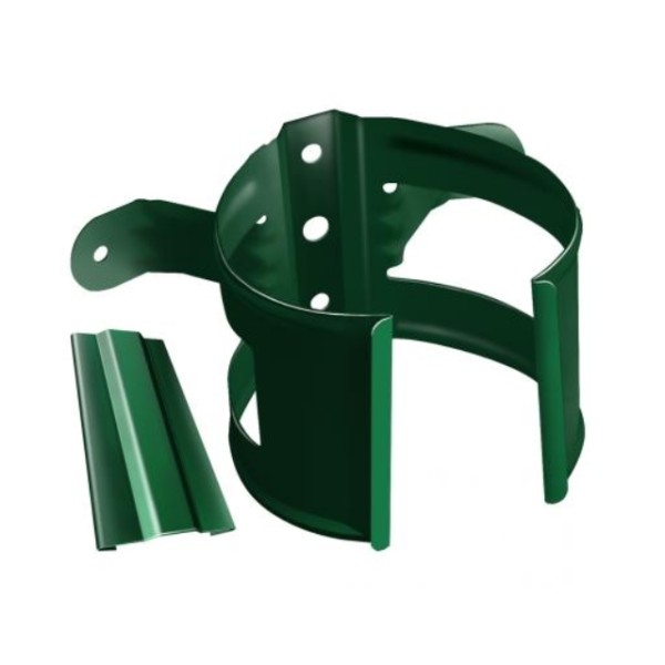 Водосток Grand Line 125x90 – Хомут трубы (на дерево) RAL 6005 купить в Шуе Водосток Grand Line 125x90 – Хомут трубы (на дерево) RAL 6005 купить в Шуе