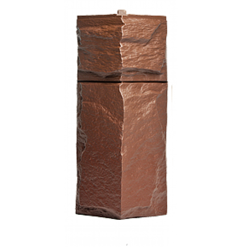 Угол T-Сайдинг-Гранит Леон Коричневый купить в Шуе Угол T-Сайдинг-Гранит Леон Коричневый купить в Шуе