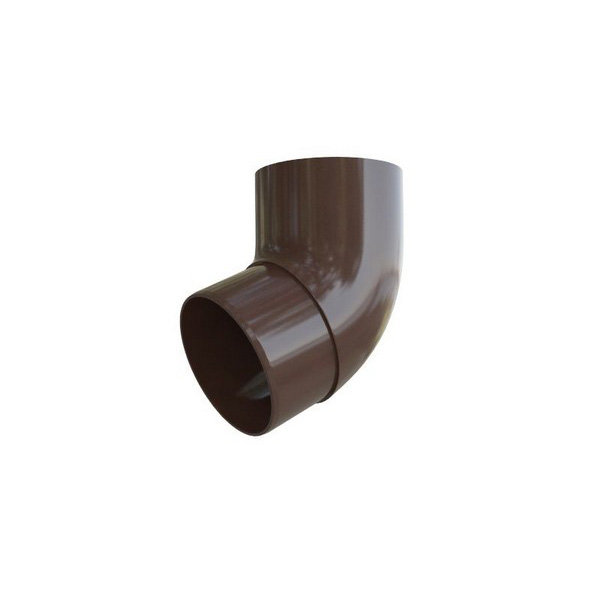 Водосток Альта-Профиль ПВХ – Колено 45 (коричневый) купить в Шуе Водосток Альта-Профиль ПВХ – Колено 45 (коричневый) купить в Шуе