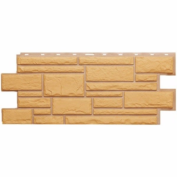 Фасадная панель Техоснастка, Камень Дикий, Бежевый купить в Шуе Фасадная панель Техоснастка, Камень Дикий, Бежевый купить в Шуе