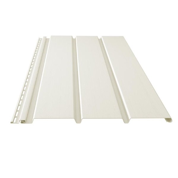 Софит сплошной белый без перфорации купить в Шуе