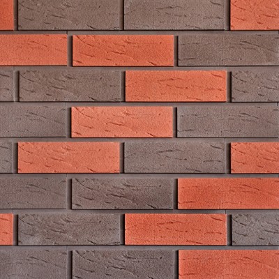 Фасадная плитка Кирисс Фасад Клинкерный кирпич 3х цветный №5