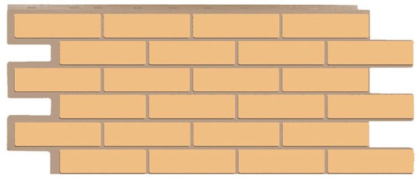 Фасадная панель T-Сайдинг - Кирпич Модерн Бежевый купить в Шуе Фасадная панель T-Сайдинг - Кирпич Модерн Бежевый купить в Шуе